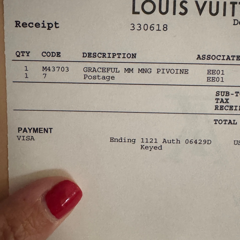 Excellent Condition Authentic Louis Vuitton Graceful MM - Picture 15 of 16